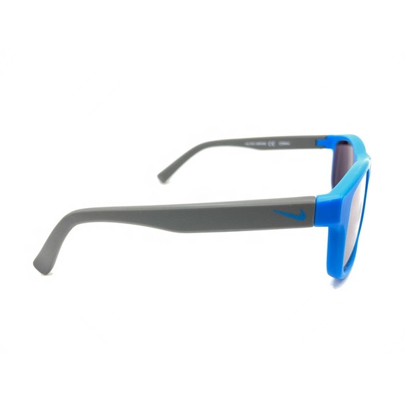 Nike Champ EV 0815 405 Blue Gray Square Sunglasses Frames Kids Youth Designer - Picture 4 of 12